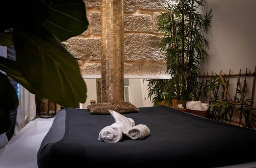 Ambiente íntimo del spa erótico Asiática Spa en Vigo