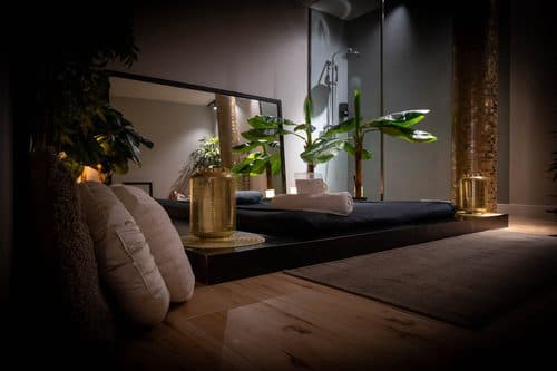 Espacio de relajación de Asiática Spa en Vigo