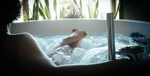Instalaciones del centro de masajes Asiática Spa en Vigo